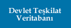 Devlet Teşkilat Veritabanı