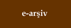 e-arşiv
